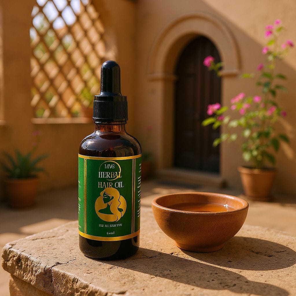 MVG herbal hair oil treatment